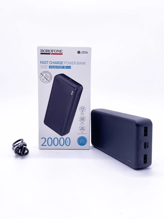 Tashqi akkumulyator Power Bank Borofone BJ55A, 20000 mAh - 