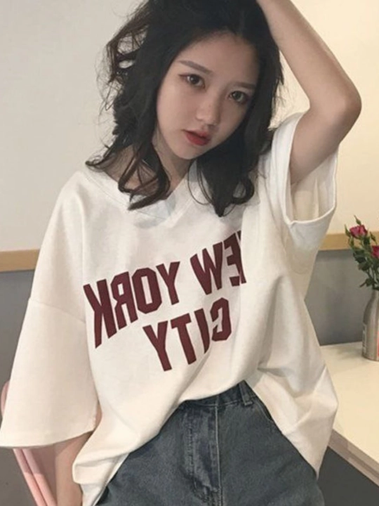 OVERSIZE футболка для женщин и девушек