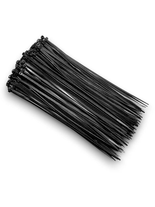 Plastik neylon xomutlar, paketda 100 dona, tortqichlar