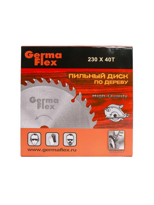 Диск пильный Germa Flex по дереву 125 мм / 230 мм