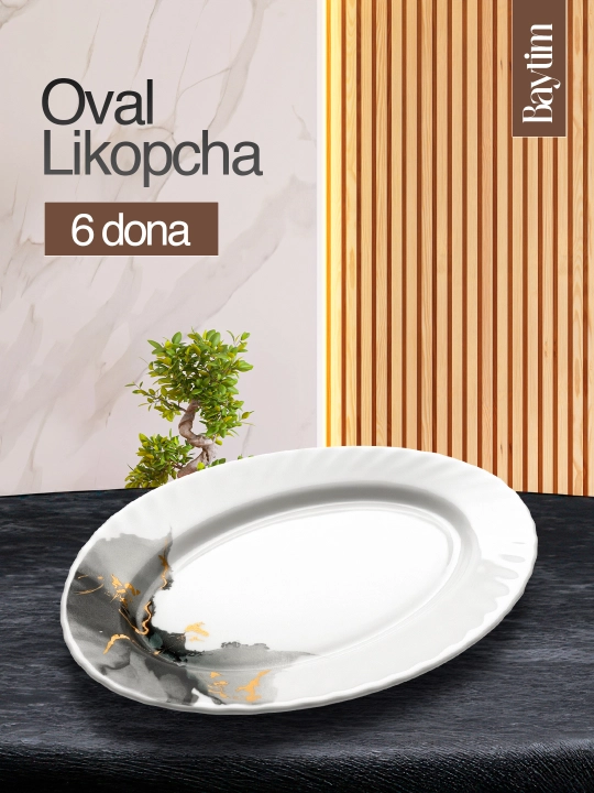 Фарфоровый набор столовой посуды, сервиз на 12 персон, 84 предмета