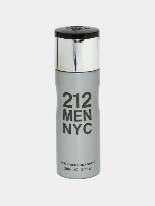 Erkaklar uchun parfyumeriyali dezodorant 212 MEN, 200 ml