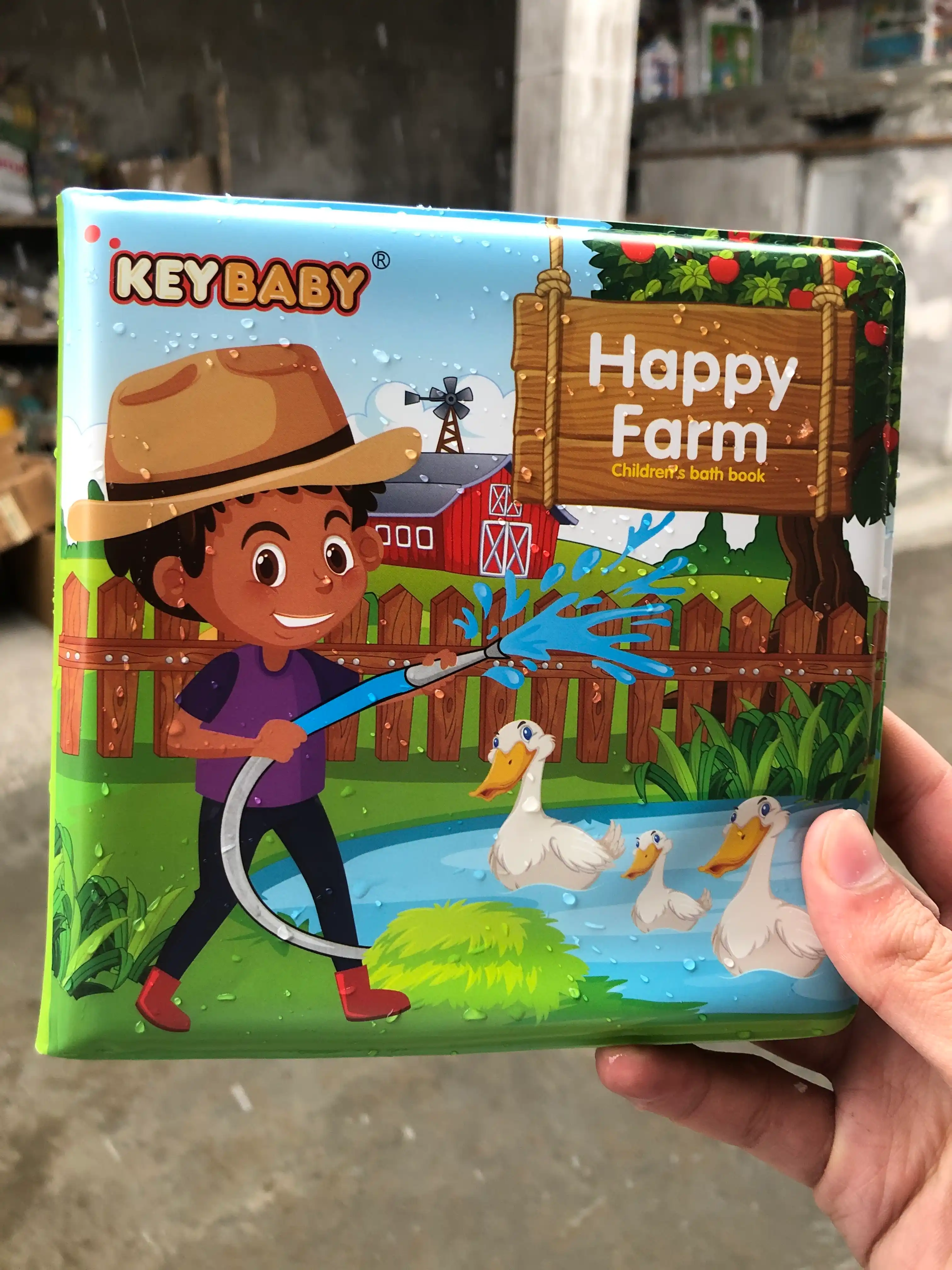 Мягкая книжка для купания детей в ванной