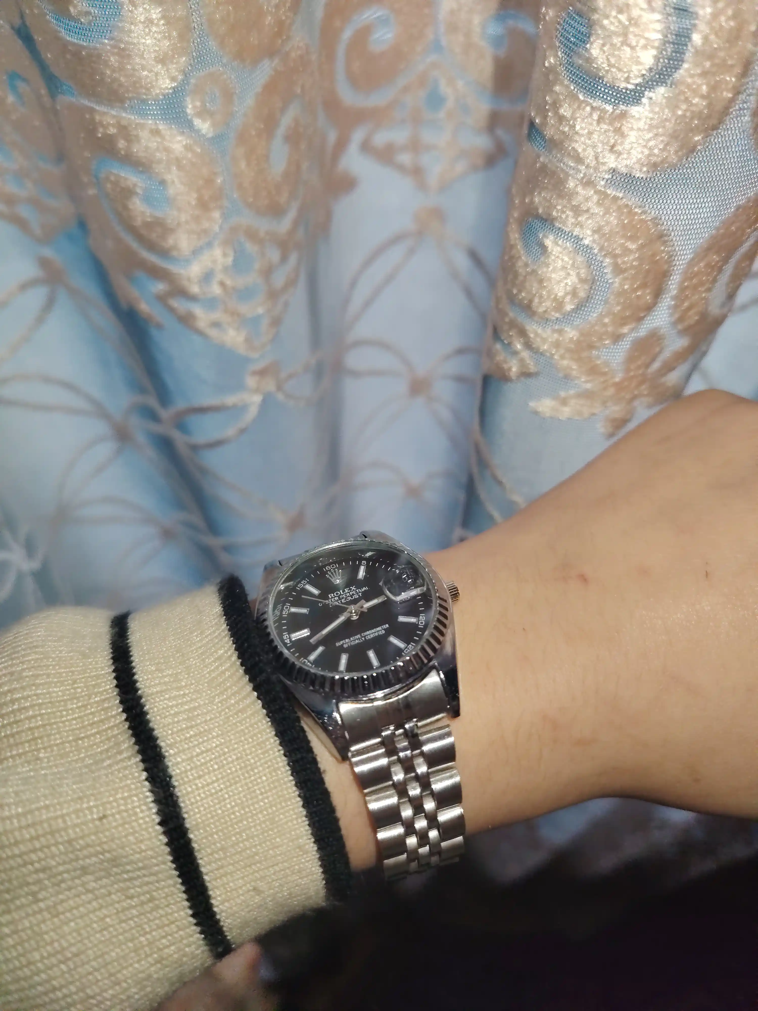 ROLEX ayollar qo‘l soati, batareyali, to‘plamda: quti, soat, g‘ilof, hujjatlar