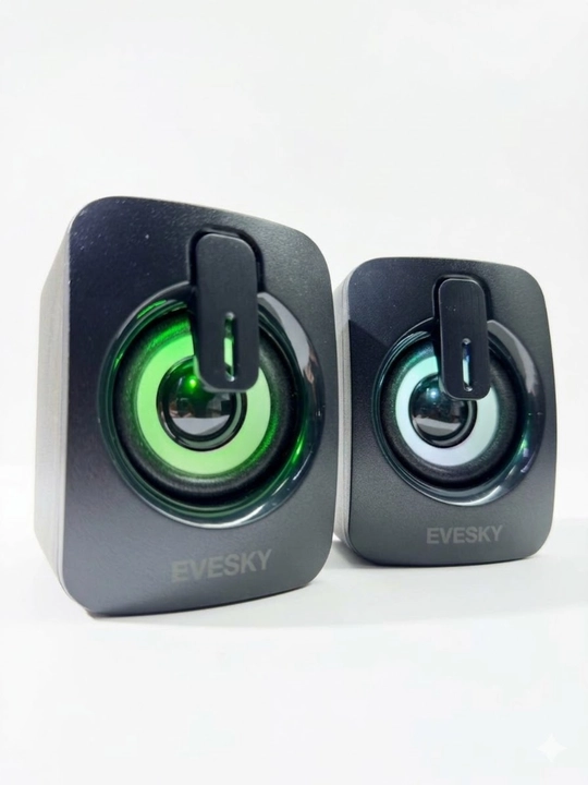 Компьютерные колонки EVESKY M1 RGB, игровая колонка для ноутбука, ПК