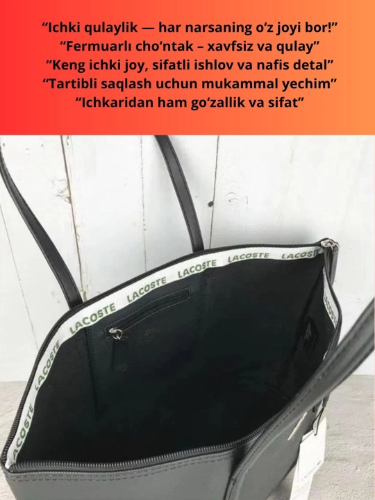 Ayollar uchun katta hajmli sumka
