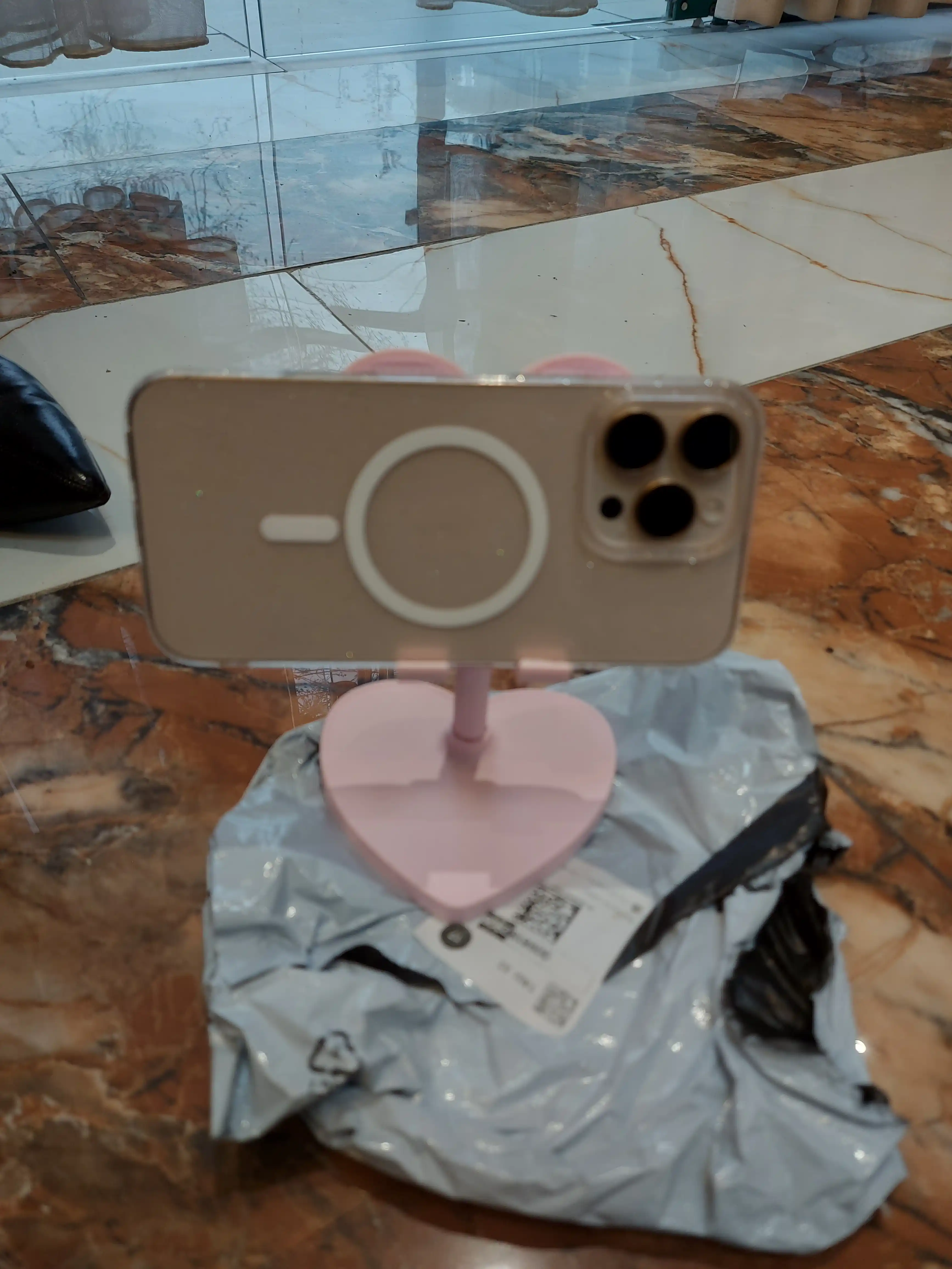 Telefon va planshet uchun taglik, buklanadigan, sozlanadigan, ushlagich, 360 aylanish