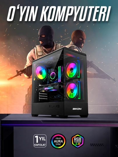 Игровой Компьютер - i5-2400, SSD 128GB-1TB, RX 580/RX 550/GTX 1050Ti/GTX 1660/DDR3-8 GB
