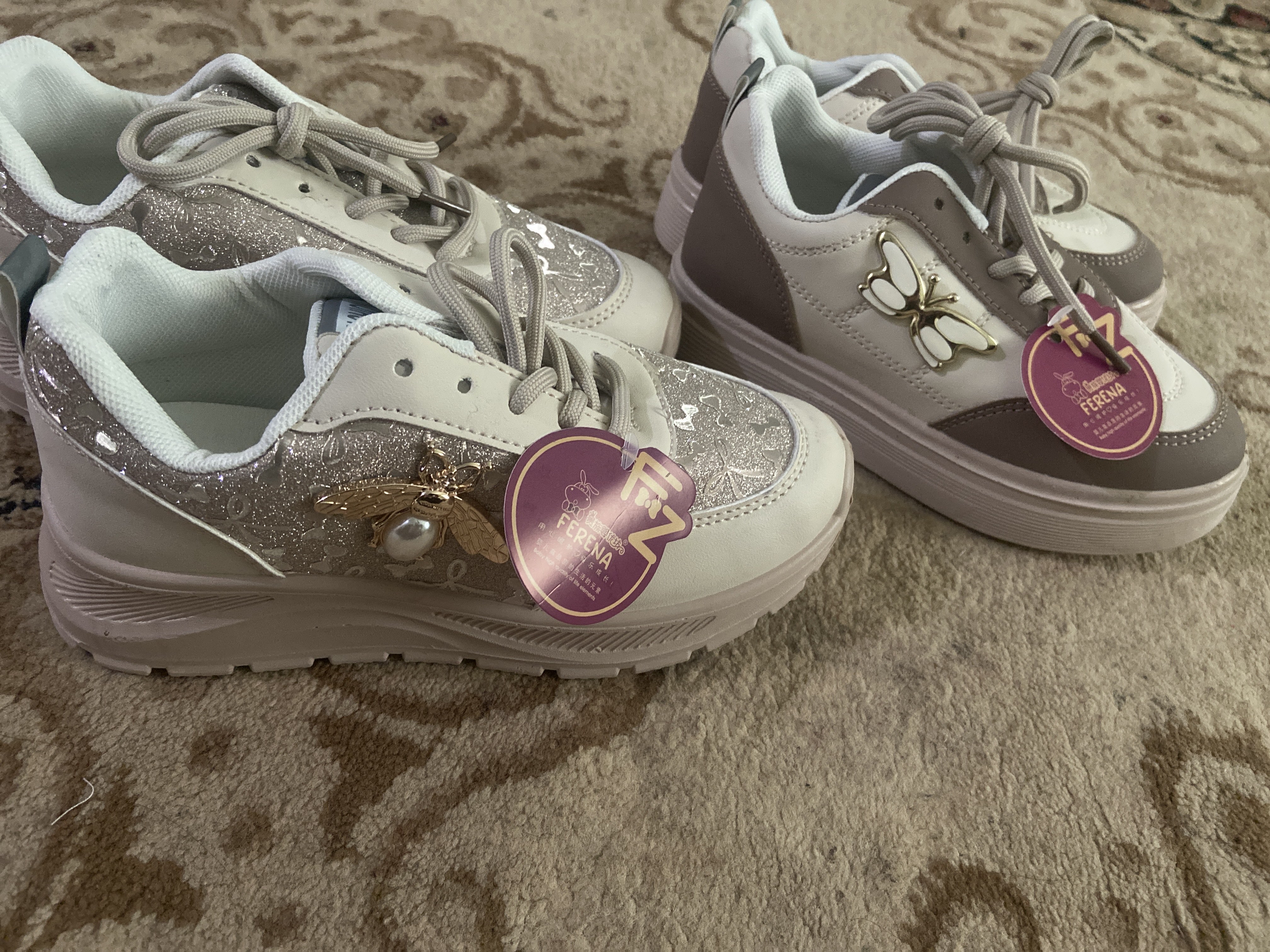 Кроссовки для девочек, детские кроссовки и обувь, Ferena shoes