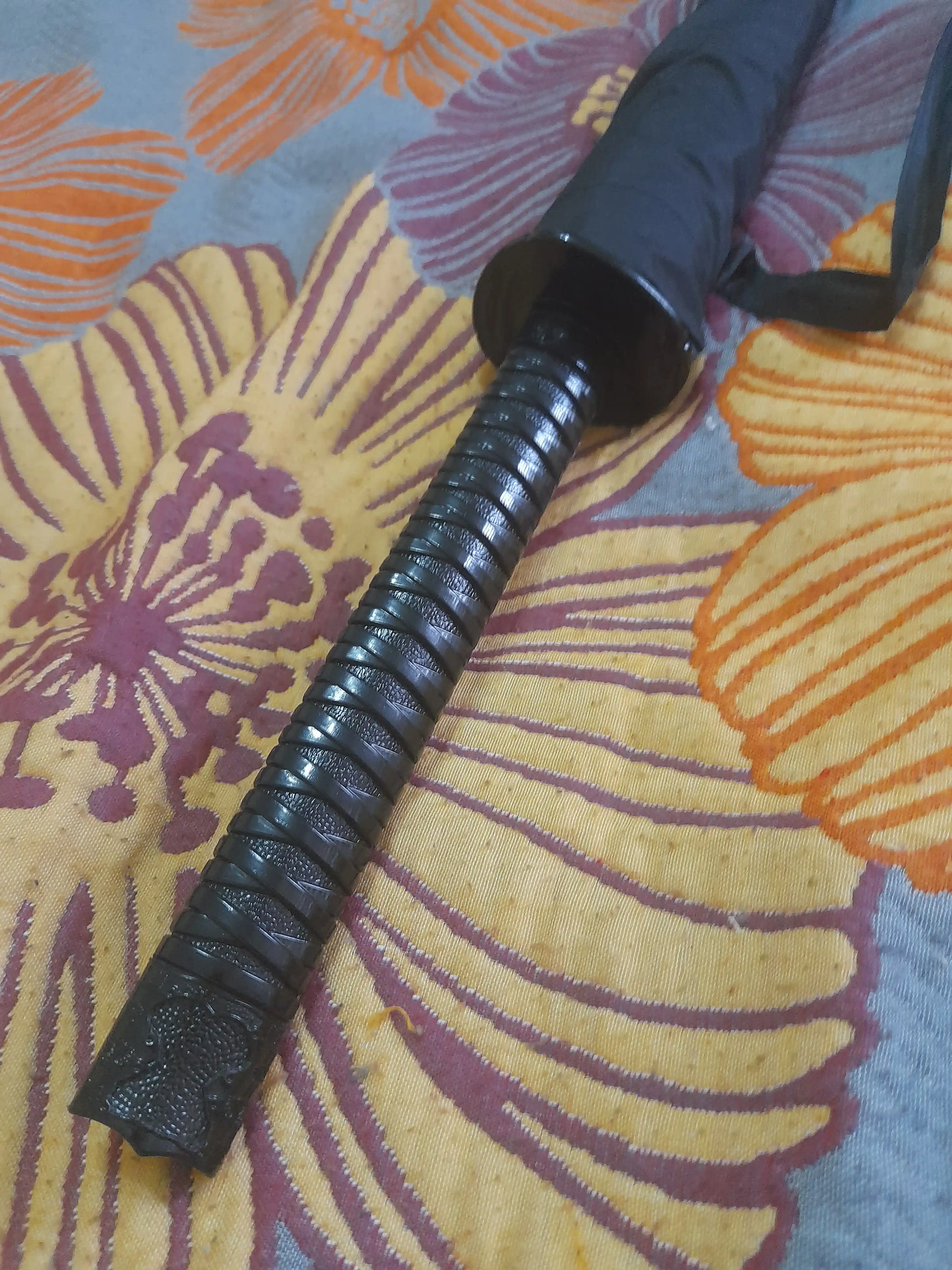 24 qovurg‘ali katana soyabon, mustahkam dastali, samuray qilichi tayoqcha shaklida