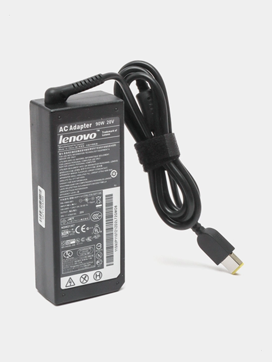Зарядка для ноутбука Lenovo USB 20V 3.25A 90W блок питания желтый конец