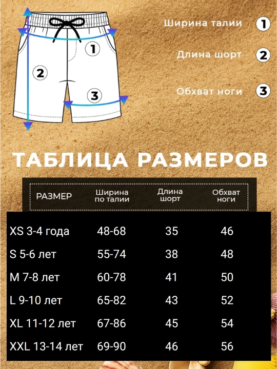Купальные шорты, плавки для мальчика