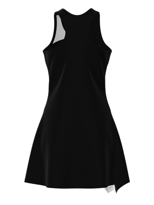 Платье женское для тенниса 7/6 Arina Dress - Black/White