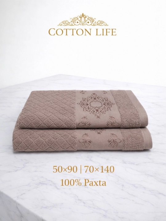 COTTON LIFE полотенце для лица и ванной, 100% хлопок, выбор семьи