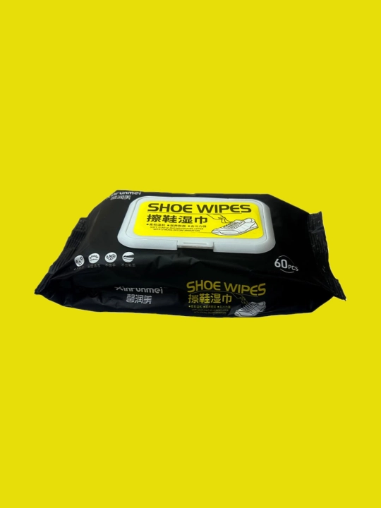 Салфетки для чистки обуви SHOE WIPES, для белой обуви, 80 шт