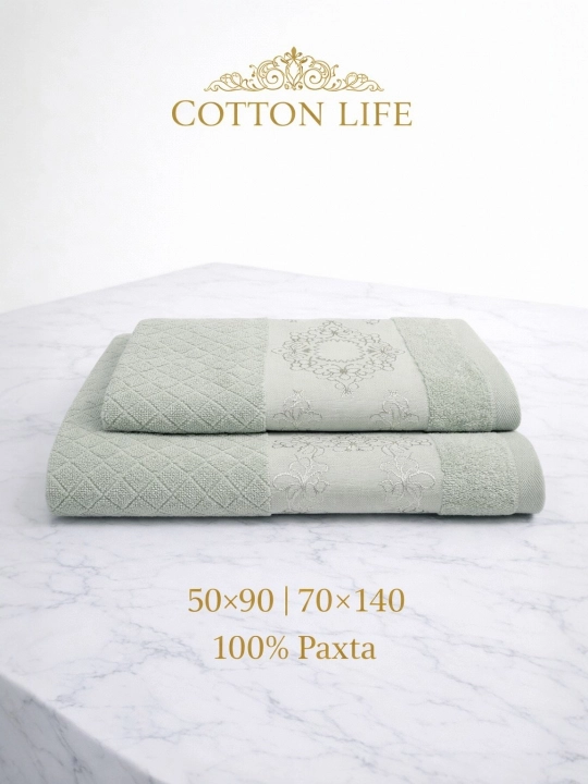COTTON LIFE полотенце для лица и ванной, 100% хлопок, выбор семьи