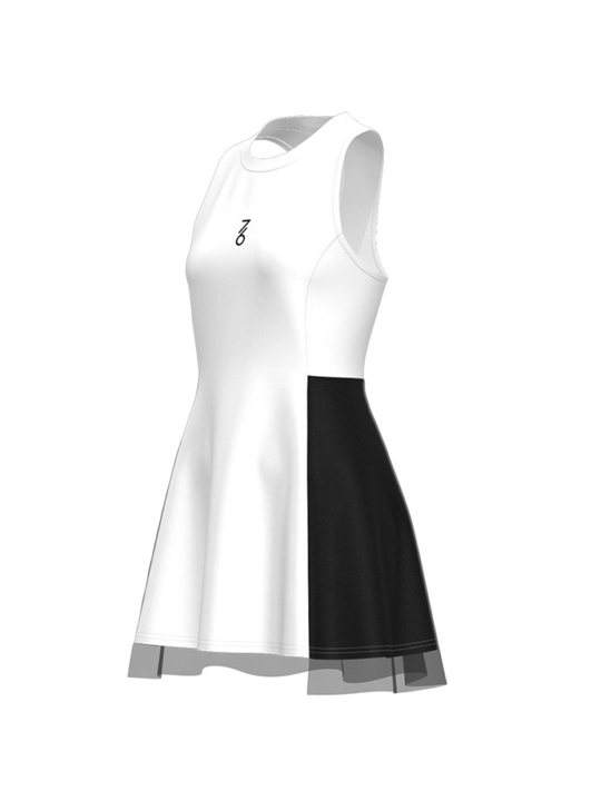 Платье женское для тенниса 7/6 Mari Dress - White