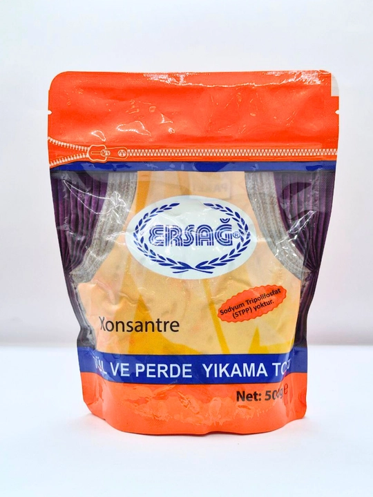 Ersağ Konsentrlangan tul va parda yuvish kukuni, fosfatsiz, 500 gr - 