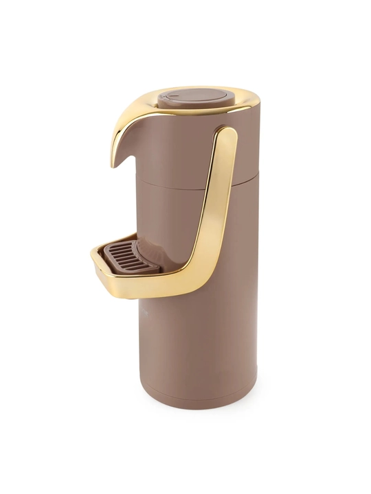 Life Smile termos dispenser 1.9L, pushti shisha kolbali issiq ichimlik uchun