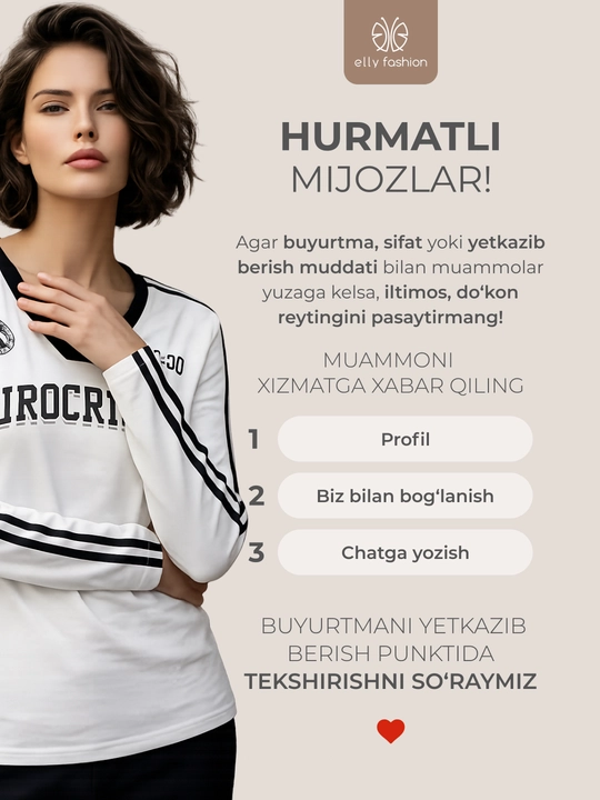 Kofta ayollar uchun  48-50 o‘lcham — Elly Fashion