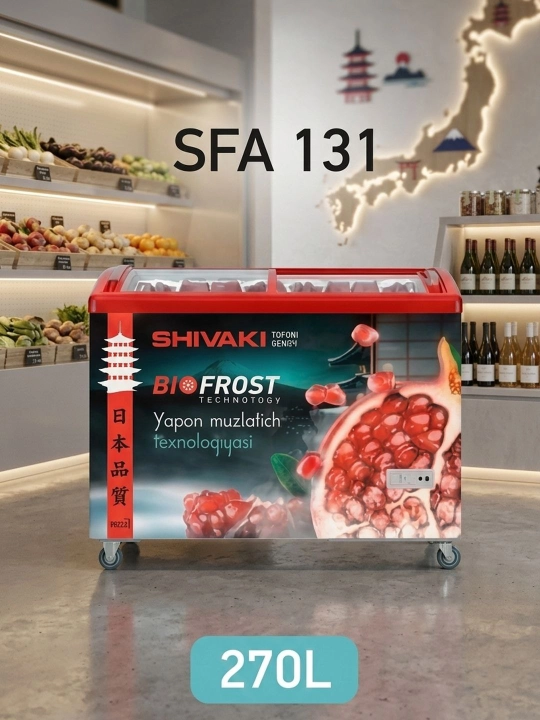 Морозильник Shivaki SFA131-SFA139-SFA148 Frigo cool