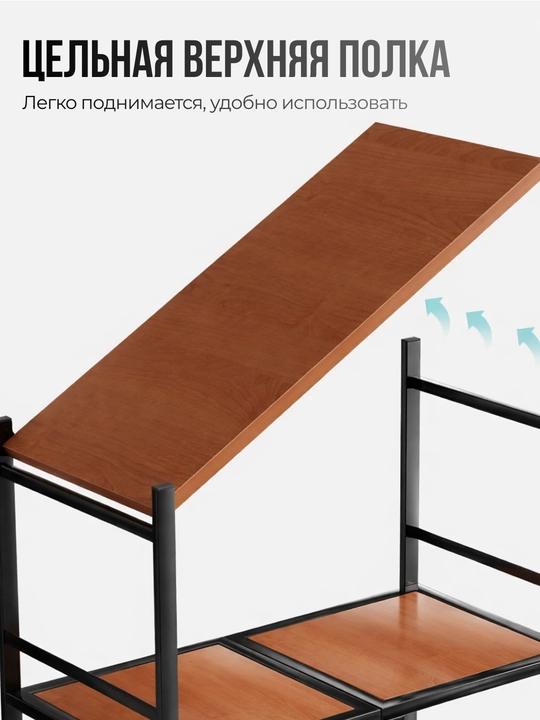 Стеллаж металлический на колесиках, складной, для хранения на кухне, балконе, этажерка