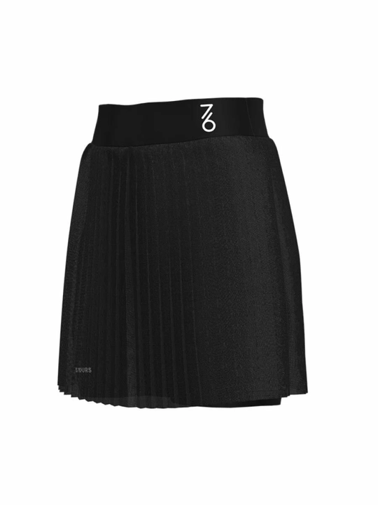 Юбка женская для тенниса 7/6 Kris Skirt - White/Black