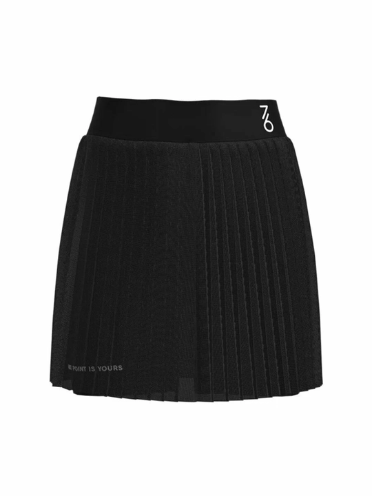 Юбка женская для тенниса 7/6 Kris Skirt - White/Black