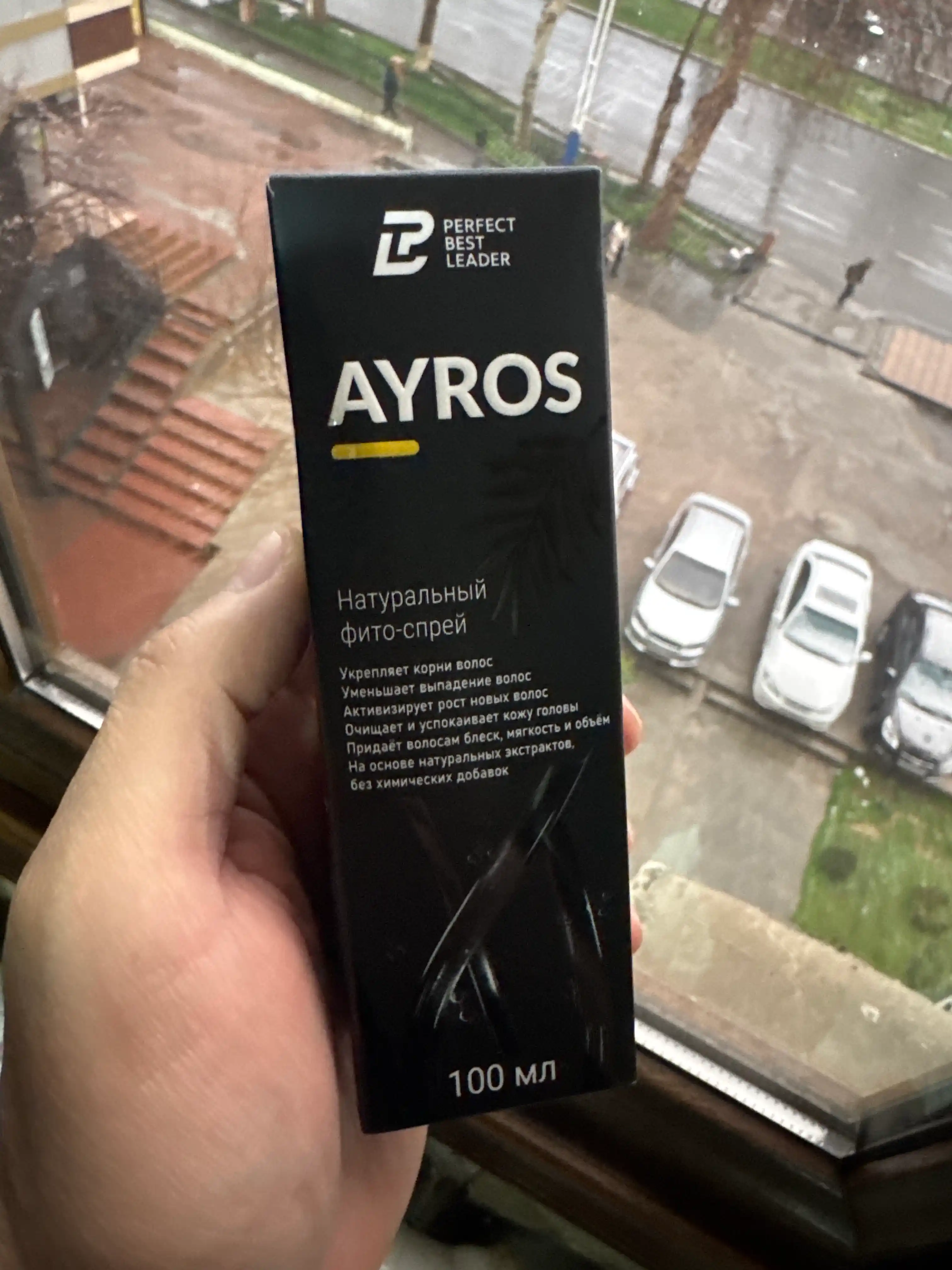 AYROS — спрей для роста волос и против выпадения, уход за волосами