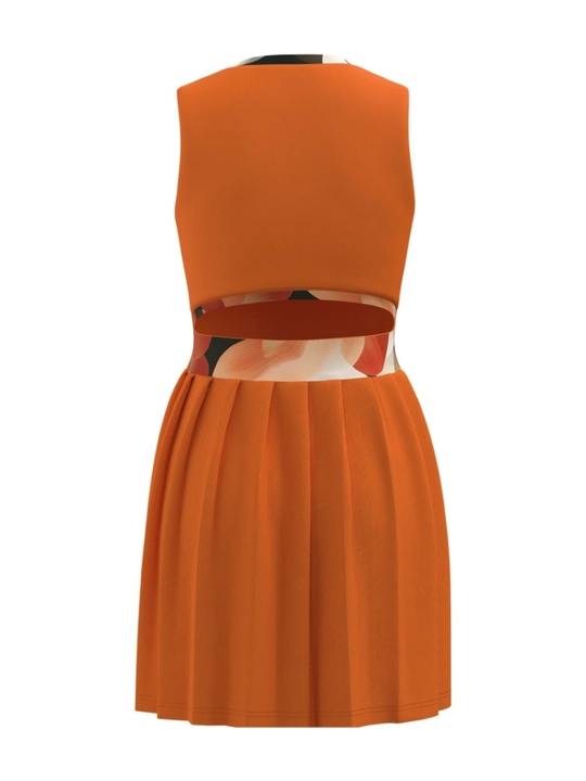 Платье женское для тенниса 7/6 Mari Dress 2.0 - Orange