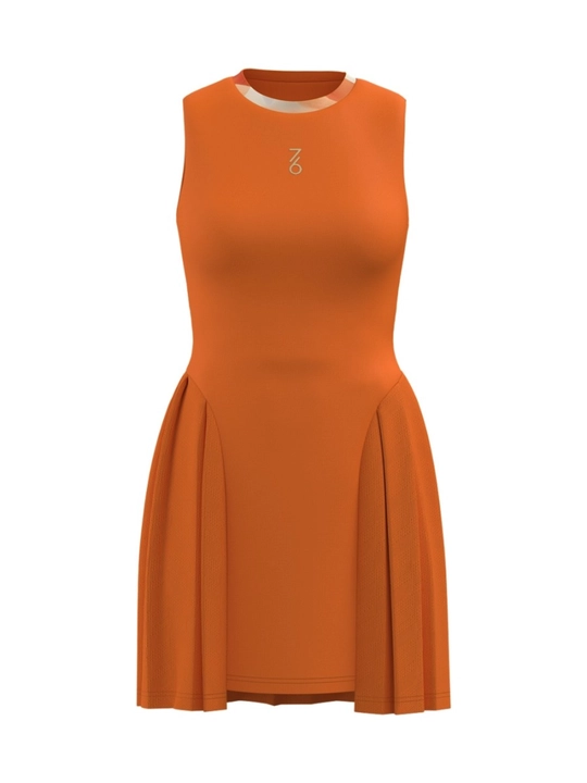 Платье женское для тенниса 7/6 Mari Dress 2.0 - Orange
