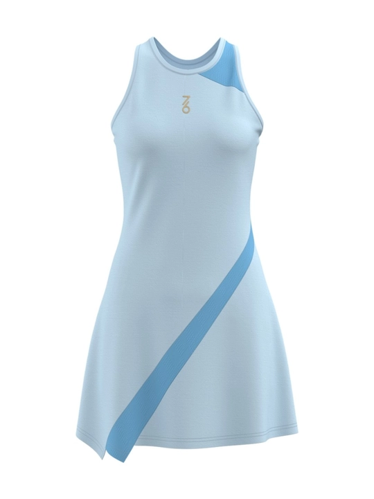 Платье женское для тенниса 7/6 Arina Dress - Light Blue/Blue