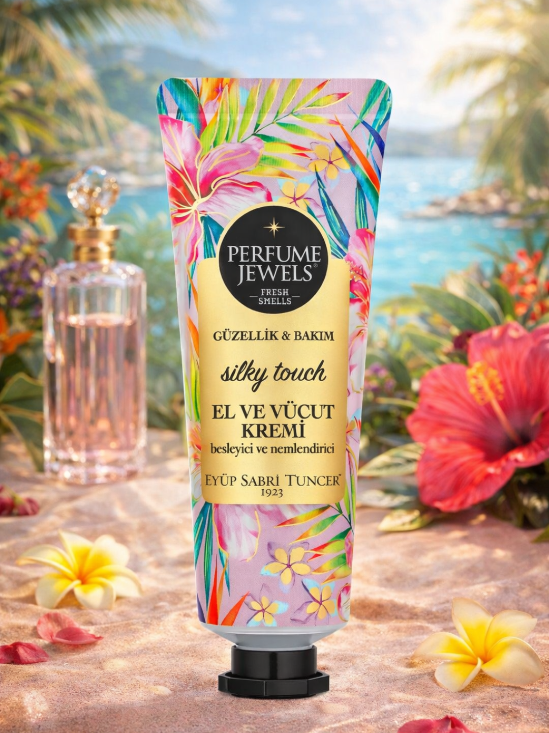 Крем для рук и тела Eyüp Sabri Tuncer Perfume Jewels Silky Touch, 50 мл