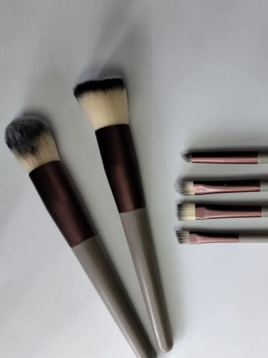 Профессиональный набор кистей для макияжа лица и глаз "HUDABEAUTY", 6 шт  