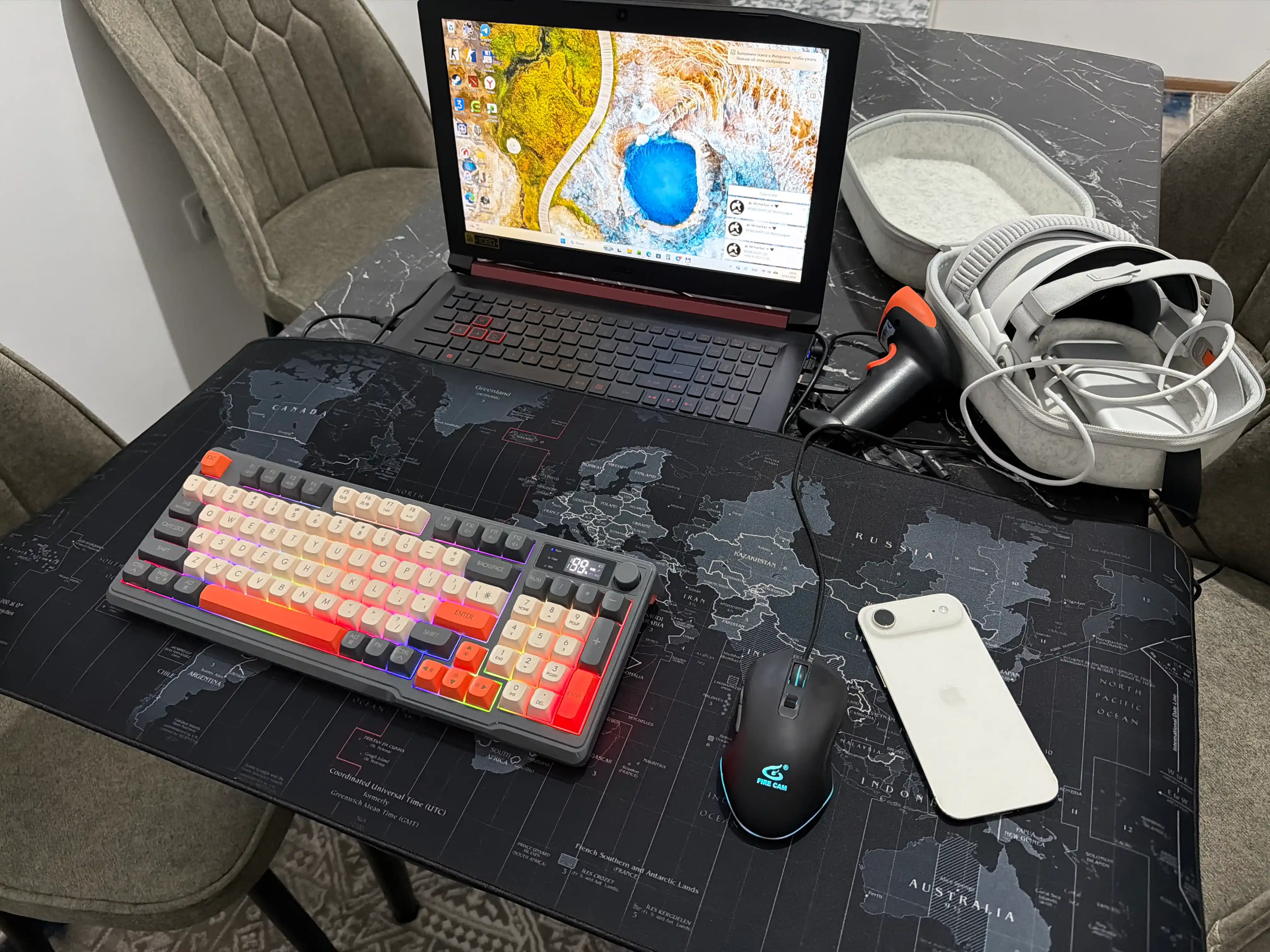 Wolf M96 simsiz Bluetooth klaviaturasi — qulaylik, uslub va funksionallik bir qurilmada