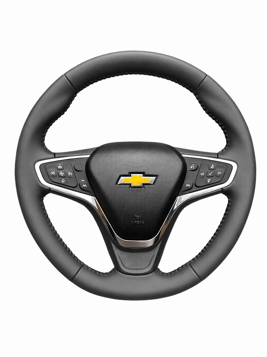 Руль автомобиля, руль из черной рояльной кожи для Chevrolet Malibu 2