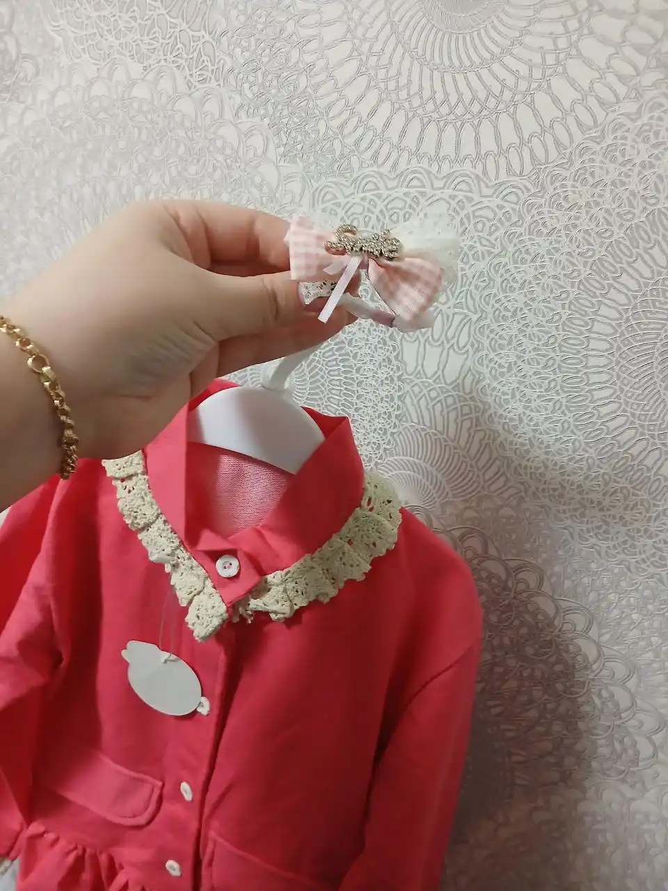 Комплект двойка для девочек, 3-5 года, из полиэстера