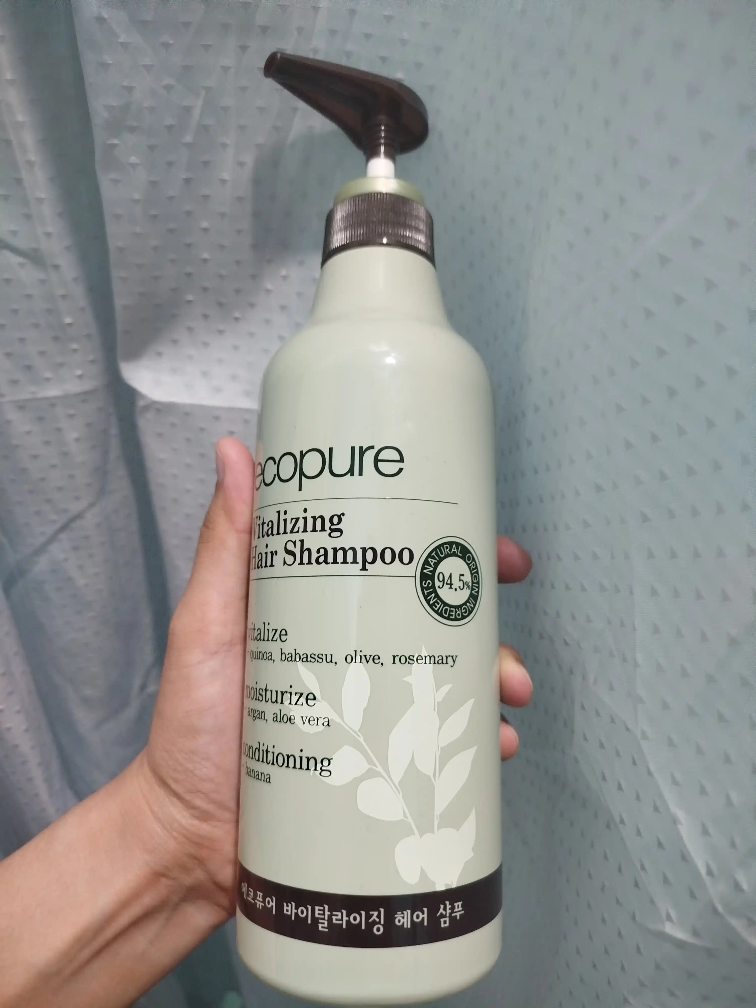 Barcha turdagi sochlar uchun Ecopure tiklovchi shampun, 700 ml
