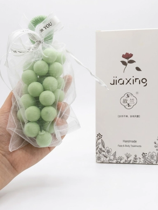 LUXBEAUTYMARJON: Подарочный набор натурального мыла из винограда - 