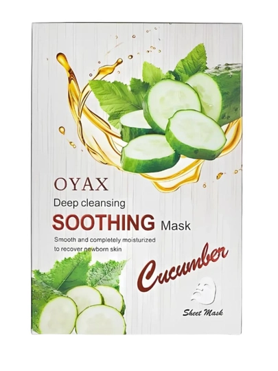 Yuz uchun matoli niqob OYAX Deep Cleansing Soothing Mask, namlantiruvchi, 30 ml - 