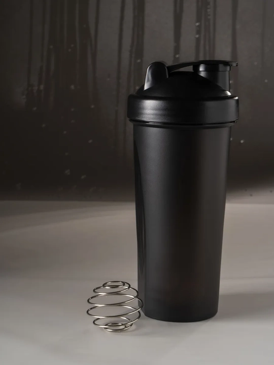 Protein uchun sheyker, shaker proteinli ichimliklar uchun, suv shishasi, 600 ml