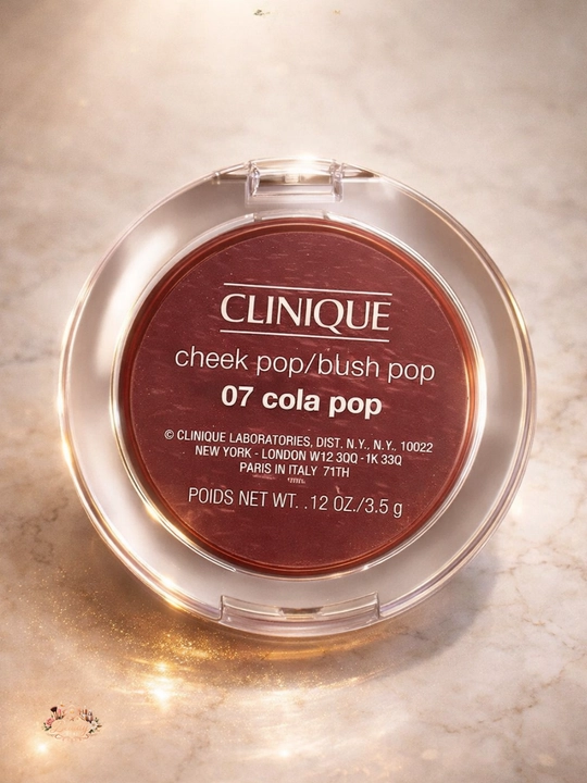Clinique Cheek Pop Blush румяна для лица с естественным оттенком, №07 Cola Pop 