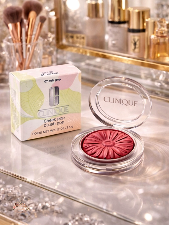 Clinique Cheek Pop Blush румяна для лица с естественным оттенком, №07 Cola Pop  - 