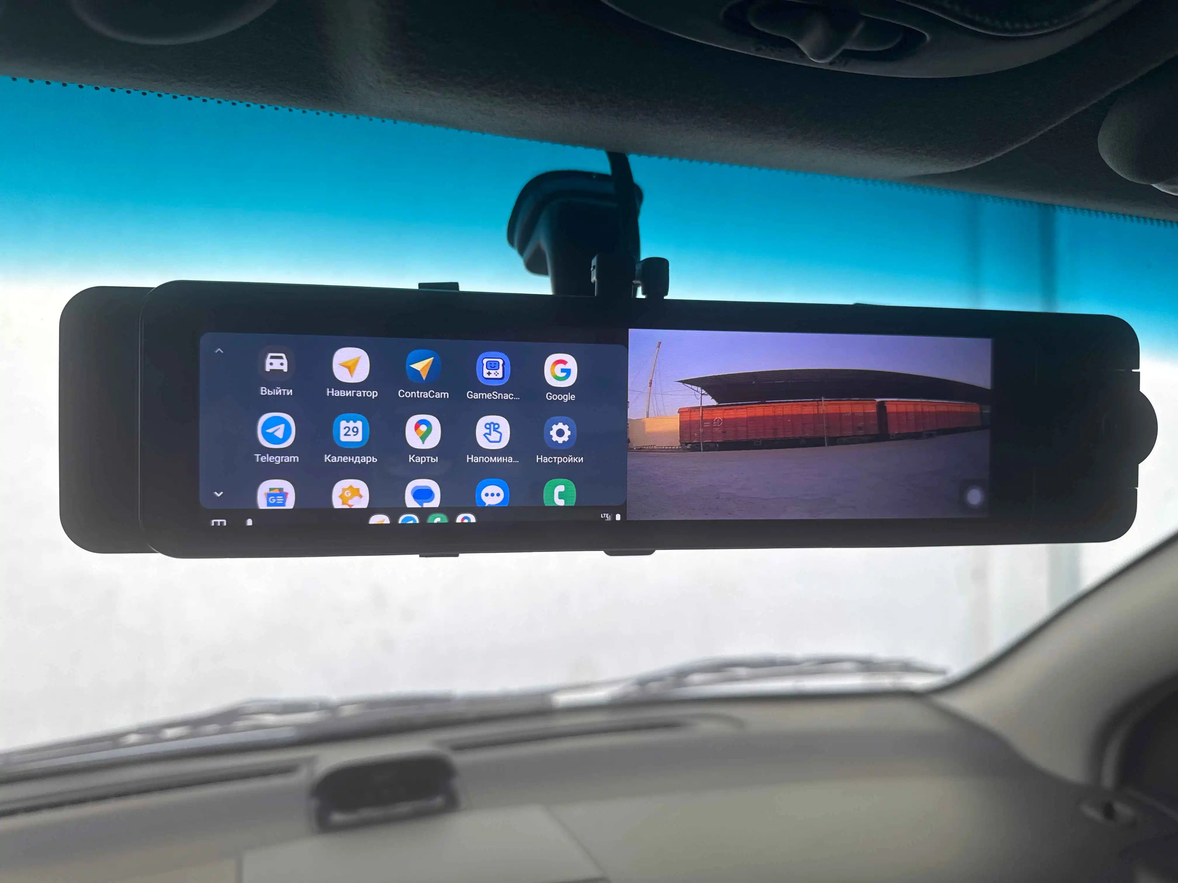 TOMBOSS T11 3 kamerali videoregistrator, Wi-Fi kuzatuv, Antiradar, Carplay