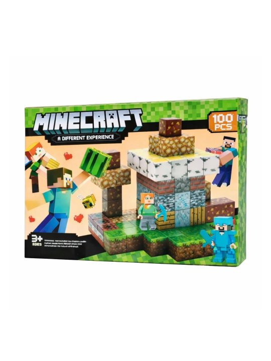 Магнитные кубики Minecraft - детский магнитный конструктор для творчества, хороший подарок