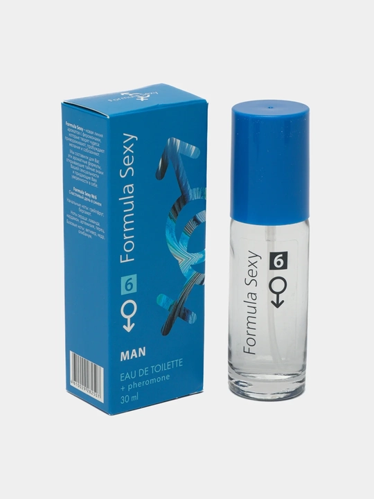 Туалетная вода с феромонами, мужская, женская Formula Sexy №2, 3, 6, 30 мл - 