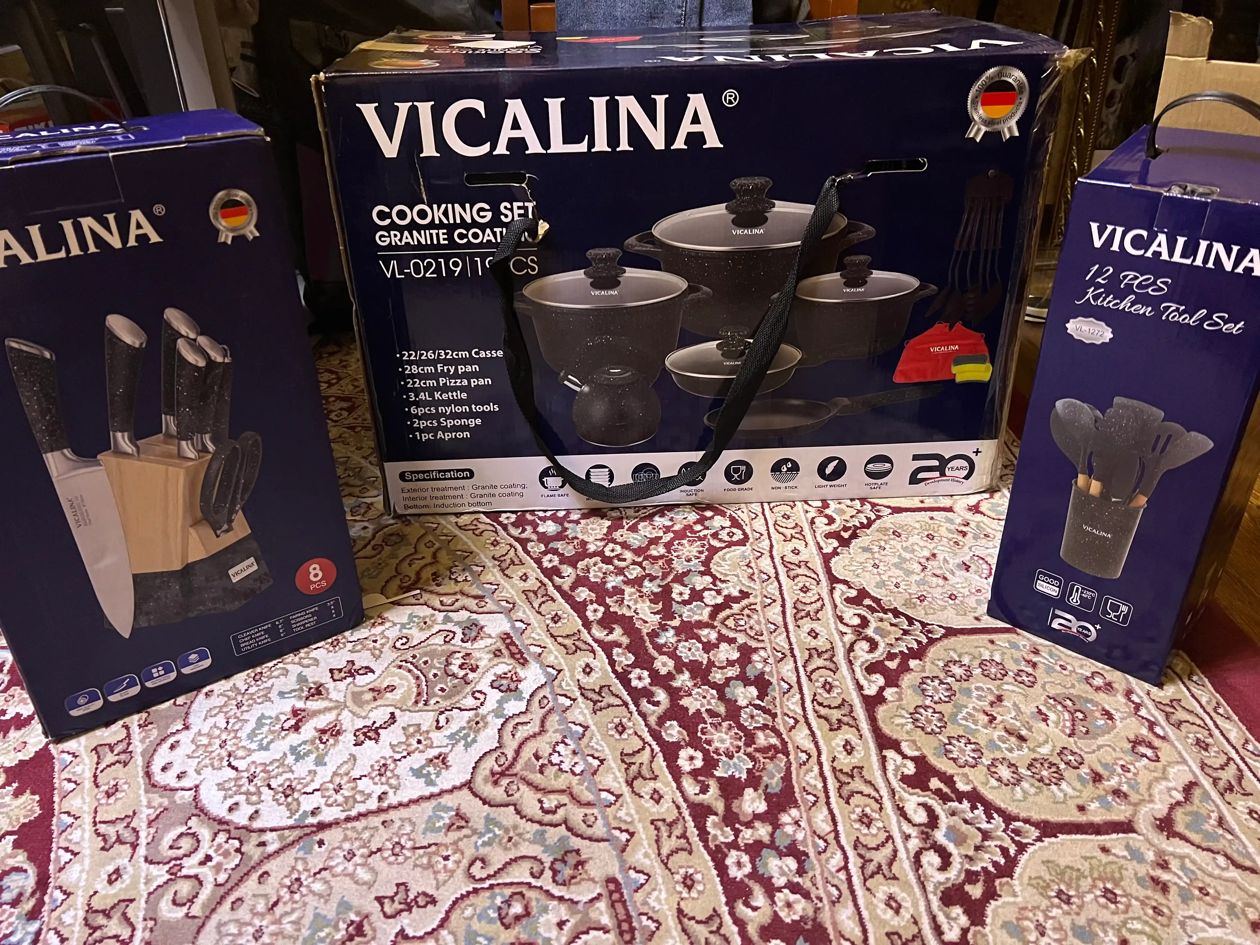 Vicalina taglikdagi pichoqlar to‘plami