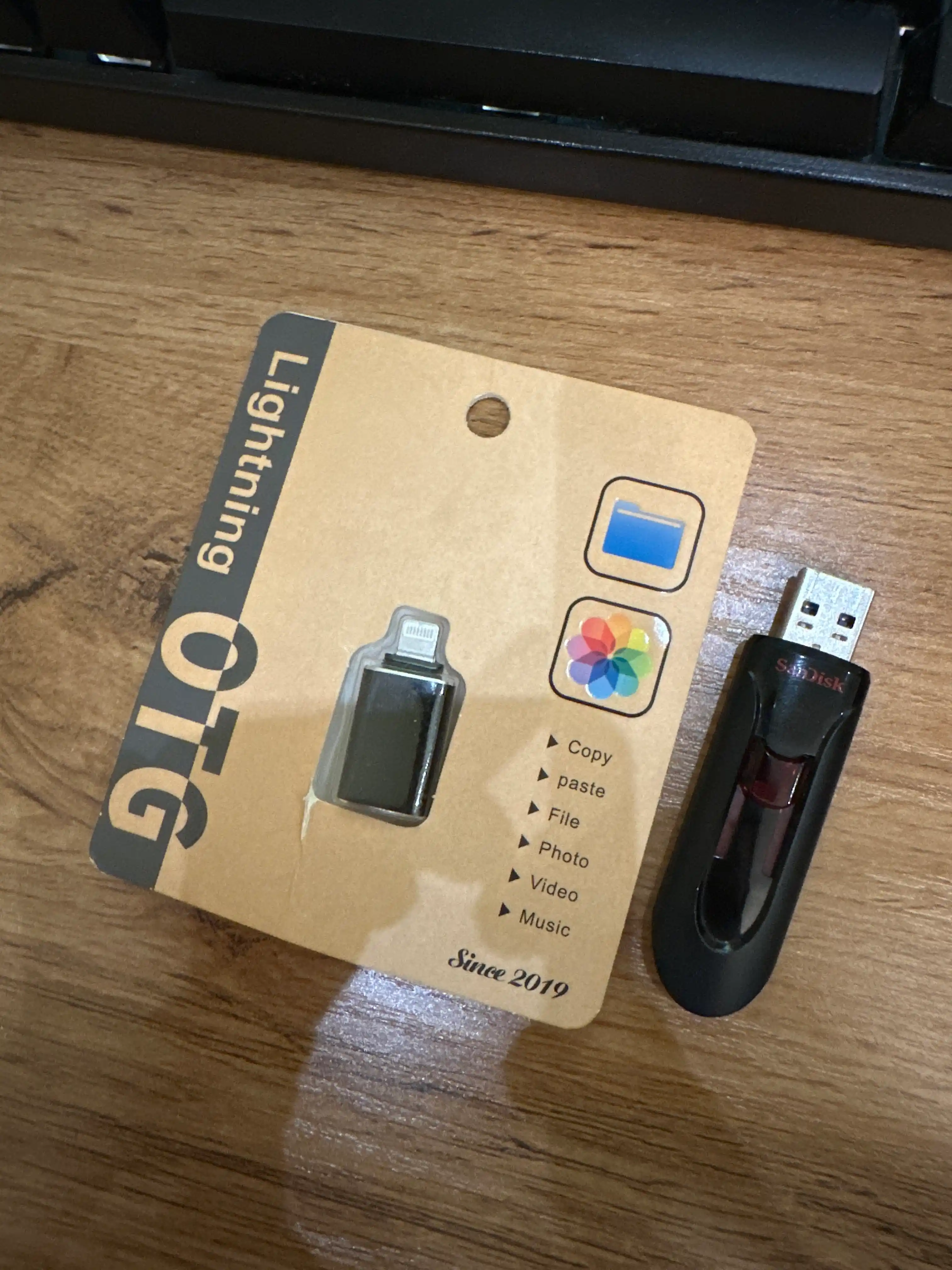 Переходник Lightning USB 3.0 OTG для телефонов Apple iPhone