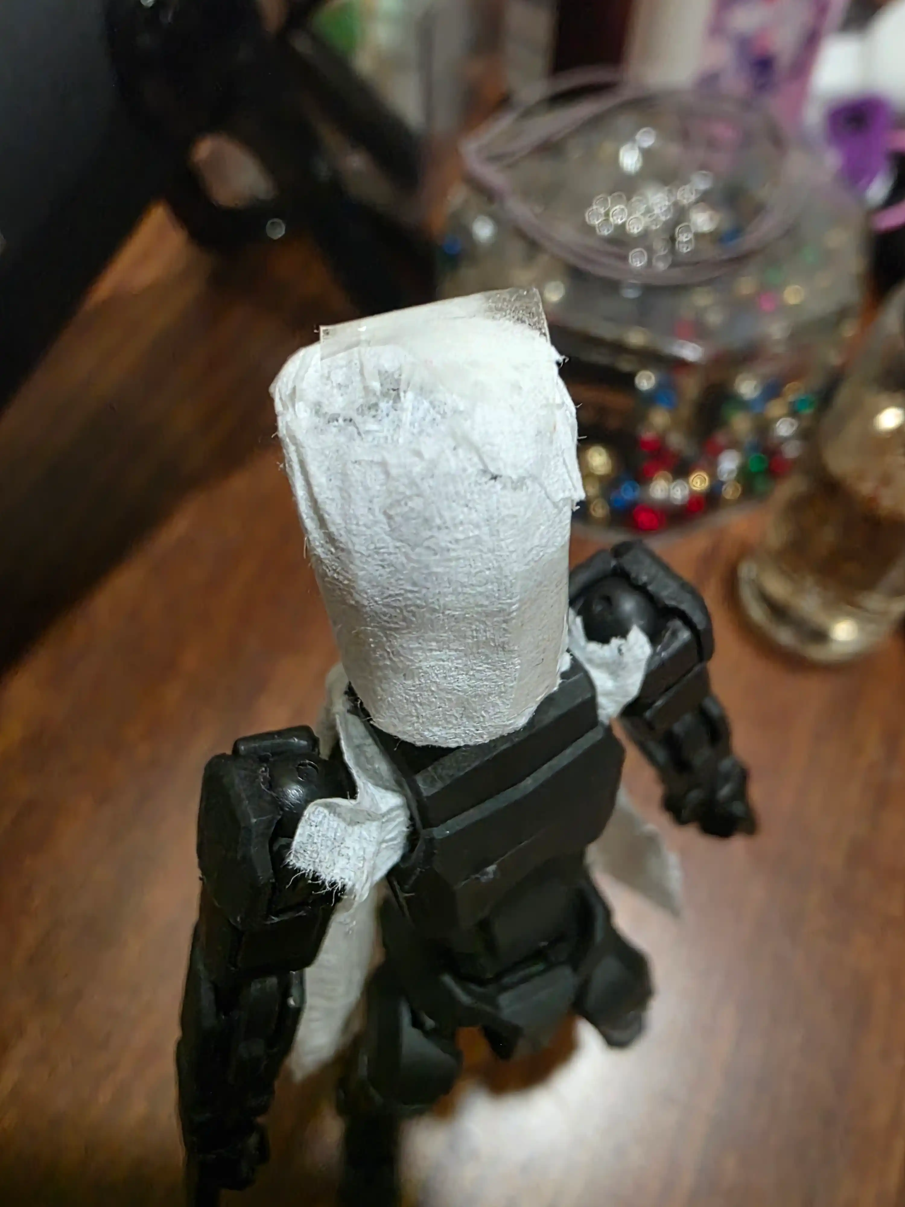 DUMMY 13, 3D detallardan maneken-qo'g'irchoq, bo'g'inlar harakatlanishi, magnitlar bilan