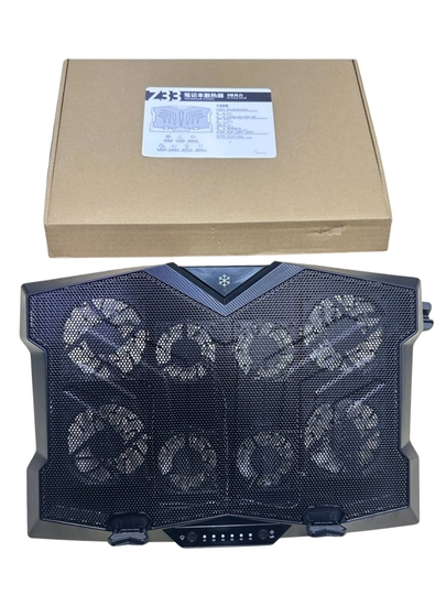 Z8 Cooling Pad для ноутбука – охлаждающая подставка с 6 вентиляторами до 17" — MOBILX-SJBCFWIUQ2-СВЕТБЕЖ